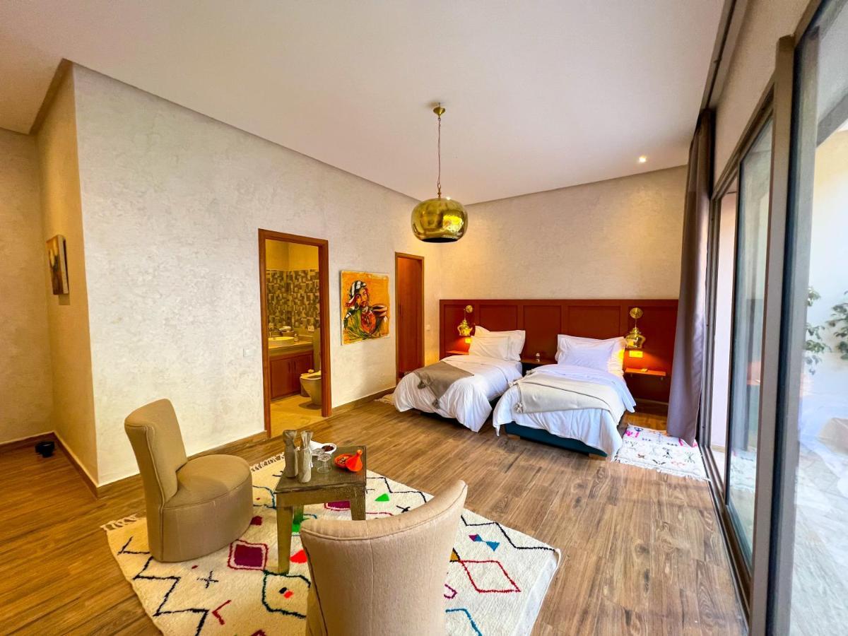 Villa Saphir Palmeraie Marakeş Dış mekan fotoğraf